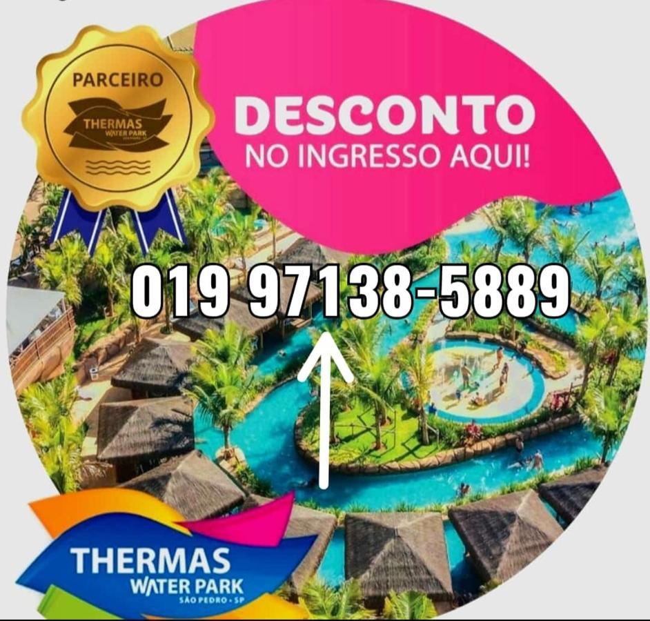 Suites Ambiente Familiar -Prox Do Thermas Águas de São Pedro Zewnętrze zdjęcie